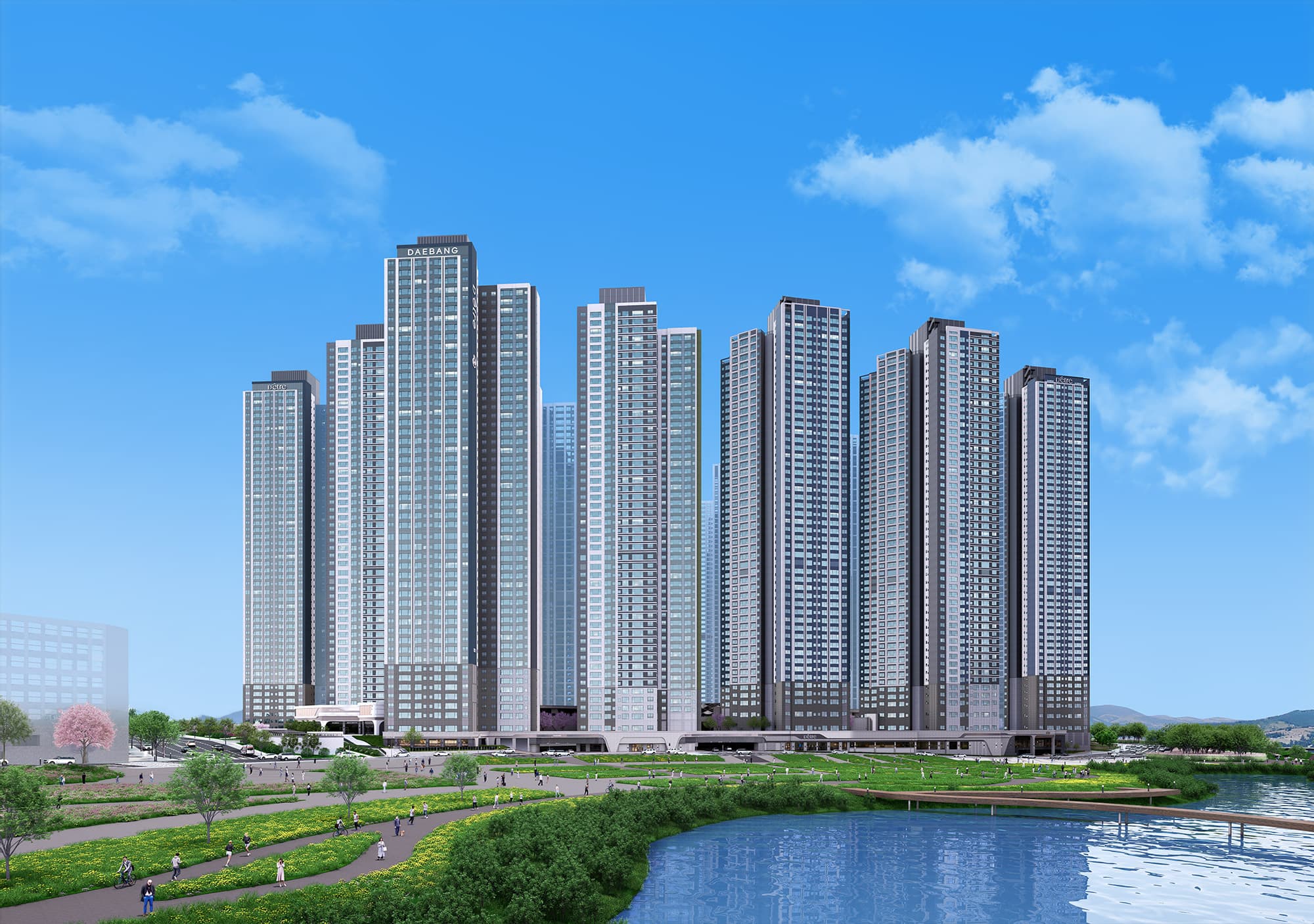 옥정중앙역 대방 디에트르(중상1, 복합1BL)